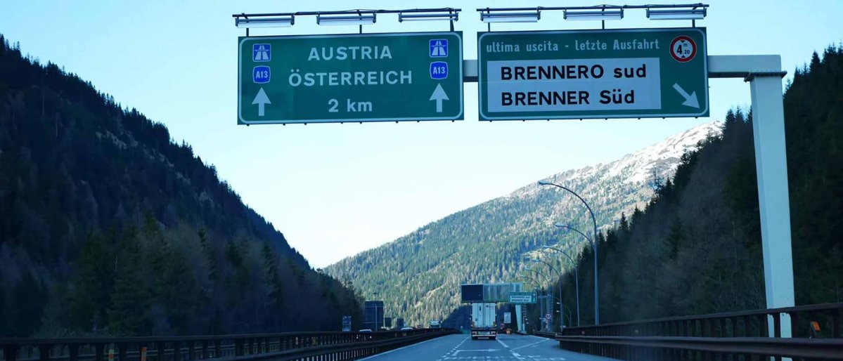 Pillandia's tweet image. 📰🇮🇹 Il 30 maggio 2026 il confine del Brennero resterà chiuso a causa di una manifestazione ambientalista in Austria. 
📰🇦🇹 Die Brennergrenze bleibt am 30. Mai 2026 wegen einer Umweltdemonstration in Österreich geschlossen. 

#Brennero #Brenner #Border #Italy #Austria