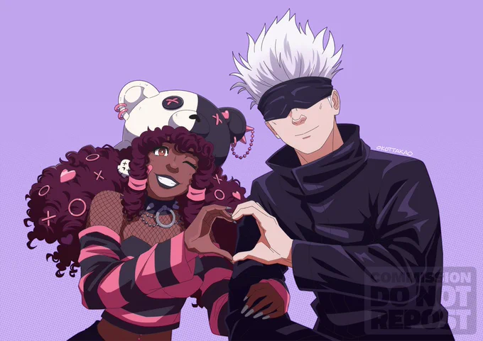 Tabitha (OC) and Gojo Commission for