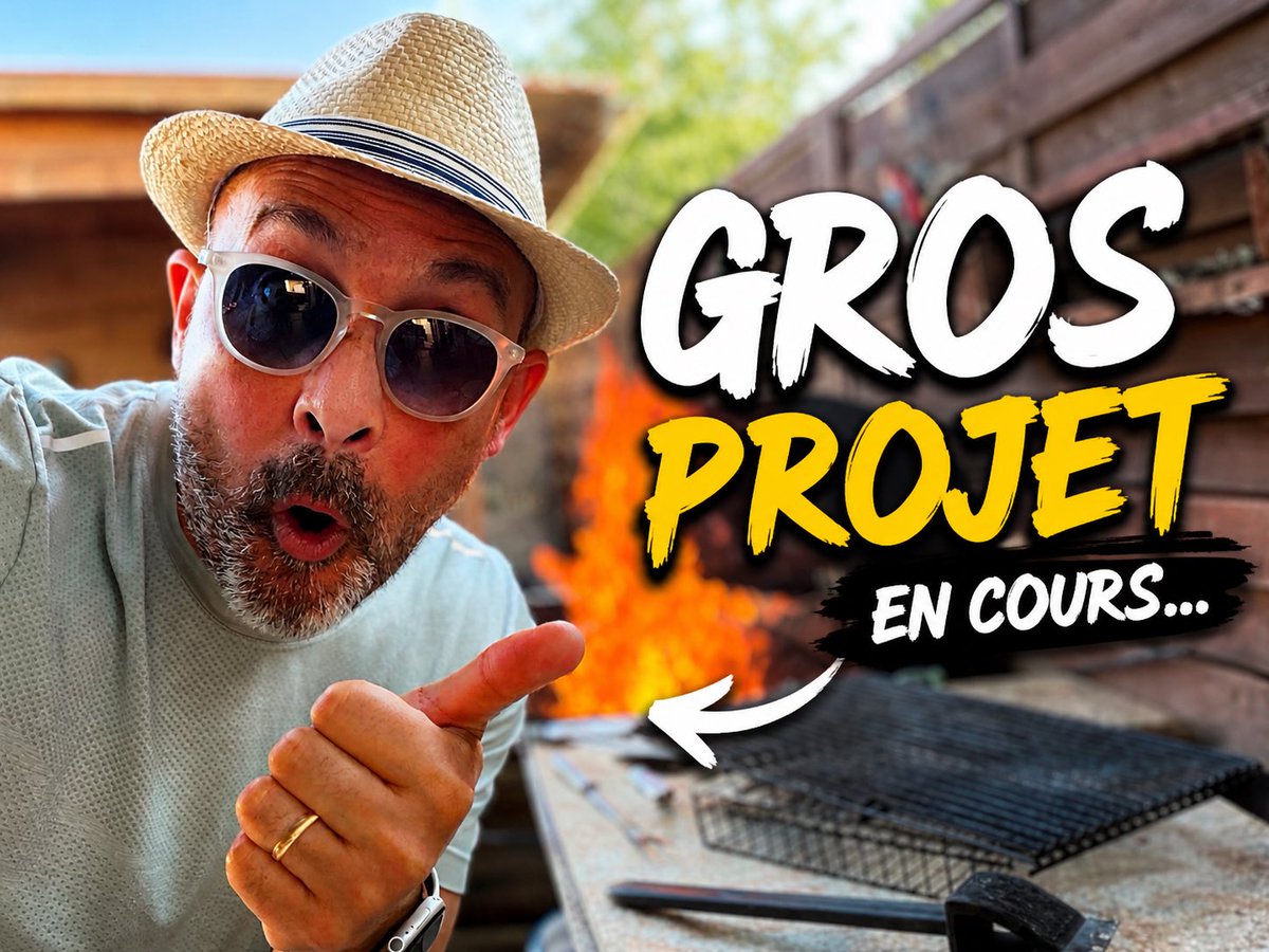 GillowelRelax's tweet photo. Parfois… les meilleurs projets commencent comme ça 😅🔥
#ModeRelax #BBQFail #InstantDeVie https://t.co/iG23GGQ5Su