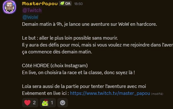 MasterPapou's tweet photo. Je sens que j’vais suer #worldofwarcraft https://t.co/KDNX3KxyNy