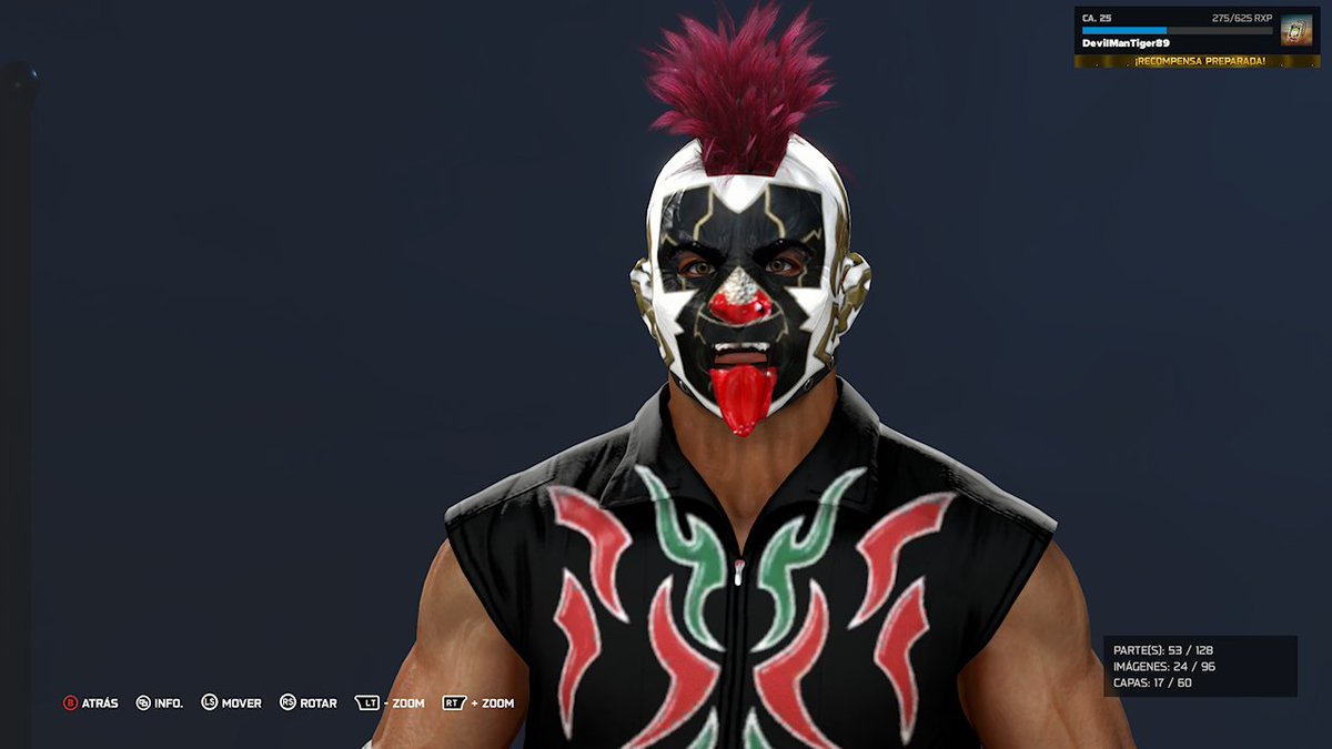 DevilManTiger's tweet photo. #WWE2K26
Working on Dr. Wagner Jr. version Psycho clown  and classic https://t.co/OxkkGg5oc4