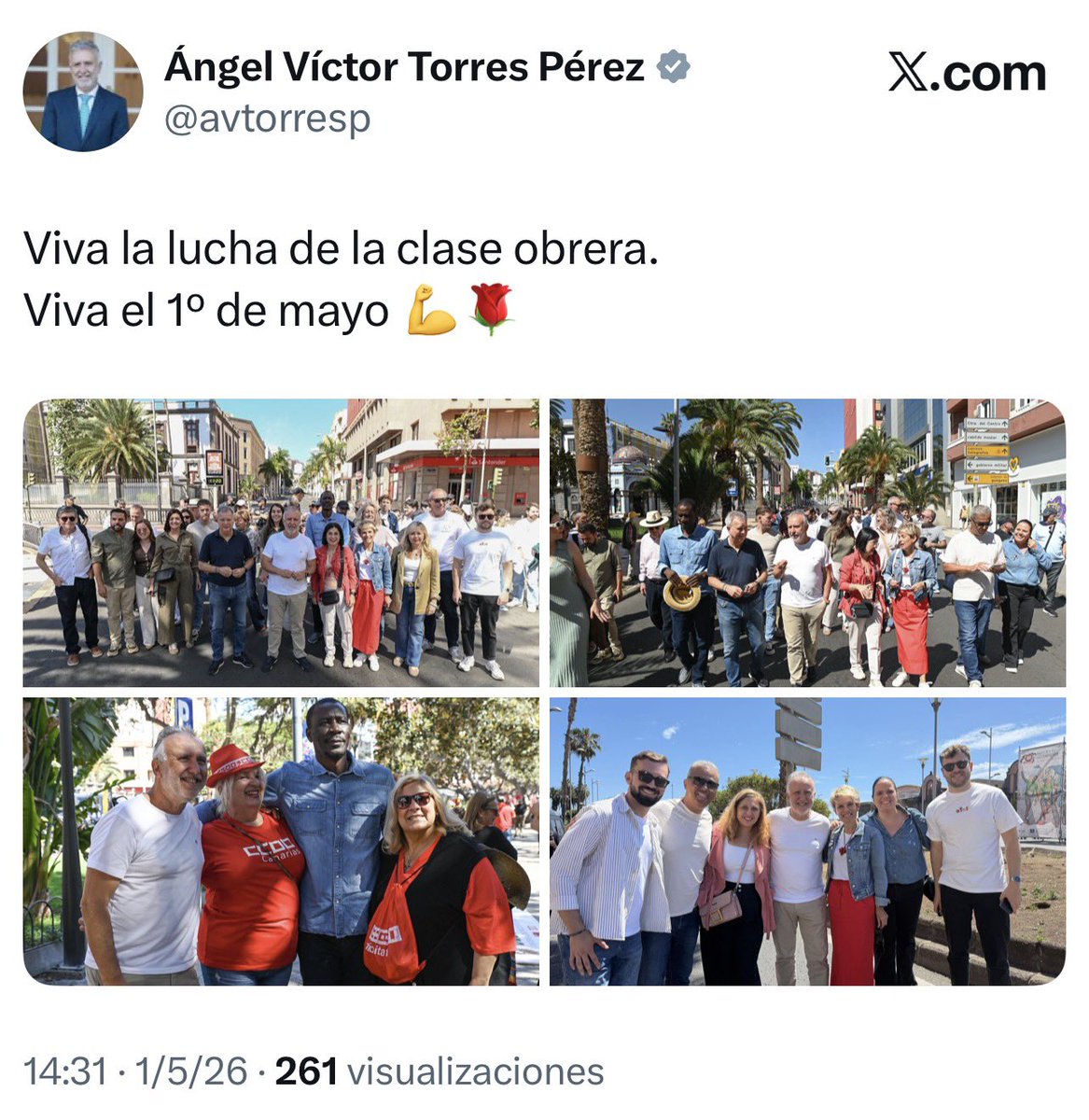ChemaBlancoL's tweet photo. Vivimos una distopía, puro surrealismo y desfachatez

Ministros, 8 años gobernando, en las manifestaciones del 1 de mayo que protesta, entre otras cosas, por la situación de la vivienda que es su responsabilidad 

Y con la connivencia de los sindicatos
¿Se ríen en nuestra cara? https://t.co/lEIjJljCl8