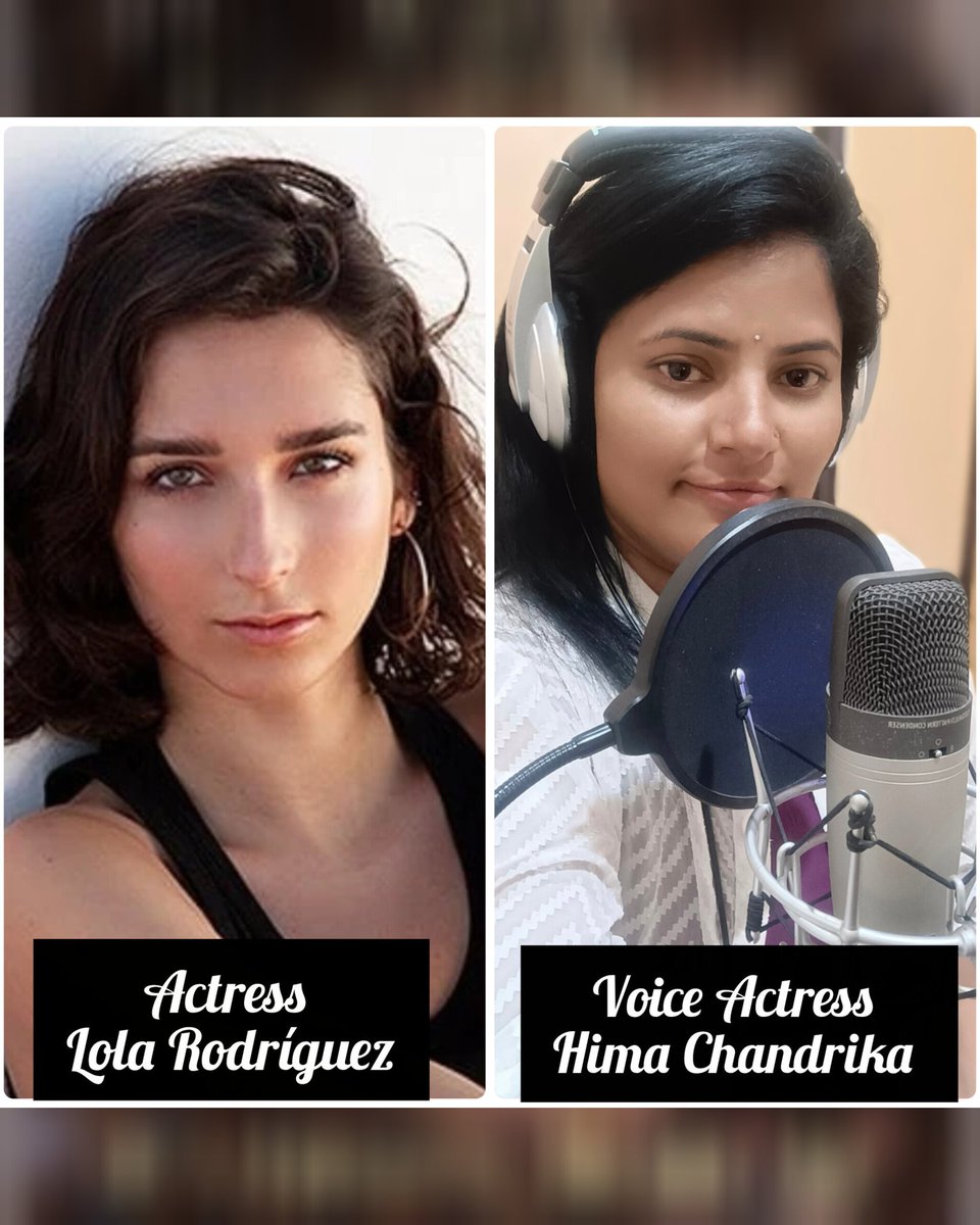 HimaChandrika's tweet photo. Proud to have voiced Ankela (Anjela), portrayed by Lola Rodríguez in My Dearest Señorita A beautiful journey of identity, love &amp; self-discovery. Bringing Ankela’s emotions to life in Telugu was truly special for me 🎙️❤️
Streaming now on ✨#Netflix
#DubbedBySoundAndVisionStudios https://t.co/IlbJcIubBd