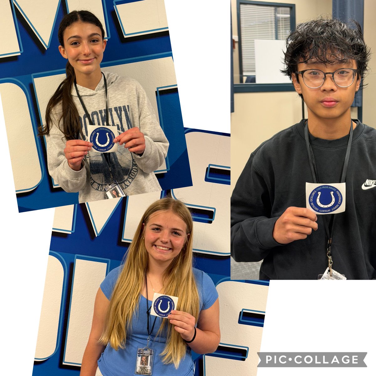 BryanCalvert3's tweet photo. COLT PRIDE RECIPIENTS! 💙🤍🐴👏🏻
Perseverance💙Respect💙Integrity💙Discipline💙Excellence @CmsColts https://t.co/KBs2OFC0nb