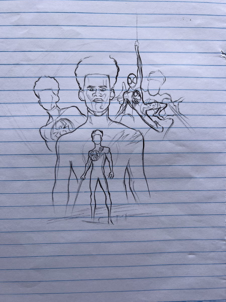 rapidodraws's tweet photo. The initial sketch         -        The final drawing https://t.co/L878lmO9mG