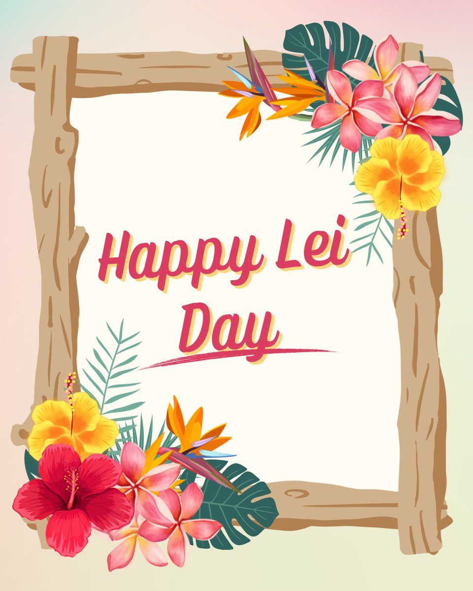 RichardSondra's tweet image. 🌺 Happy Lei Day! 🙌

Celebrating the spirit of aloha today—did you know each Hawaiian island has its own unique lei for the occasion? 🌴💐

#LeiDay #Hawaii #AlohaSpirit #FlowerPower #Celebration