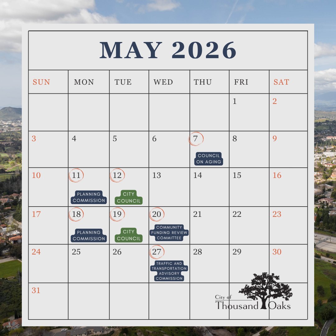 City of Thousand Oaks tweet media
