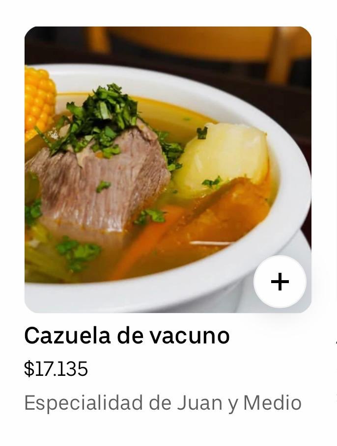 Hmno cómo cobras 17 lucas por una cazuela? La wea impresentable