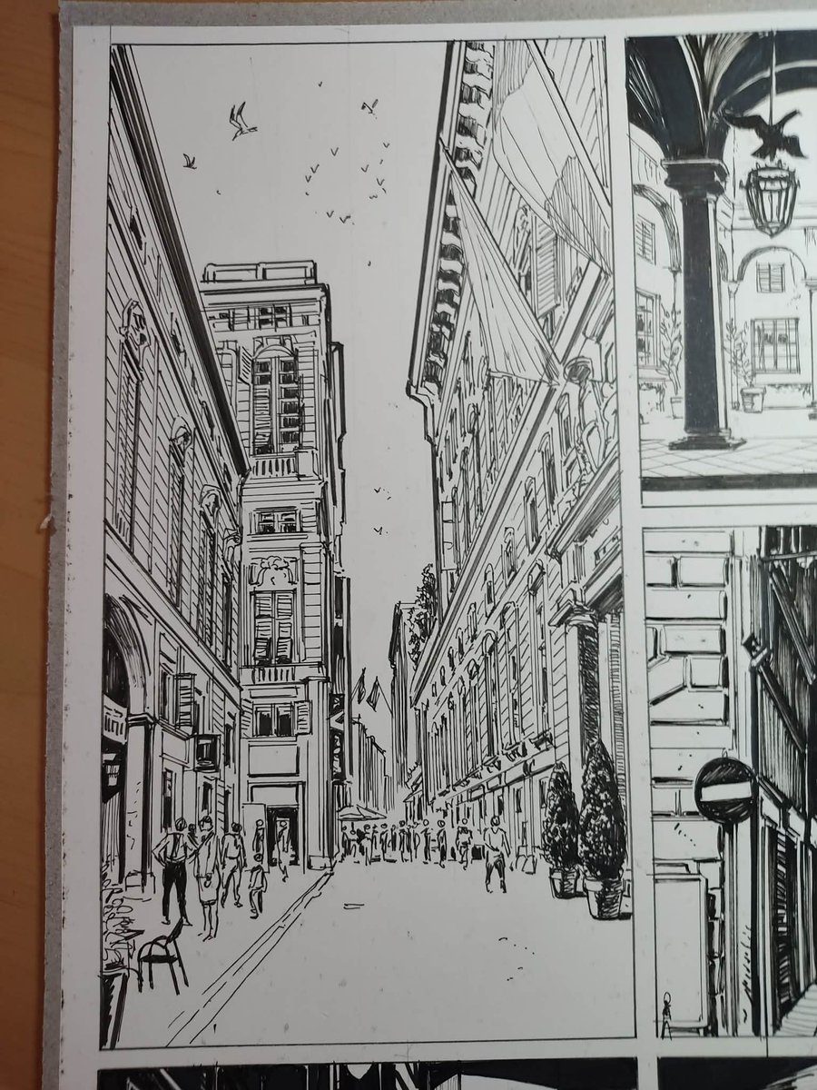 marcofodera's tweet image. SOLD!  #comics #genova #originalart #originalpage