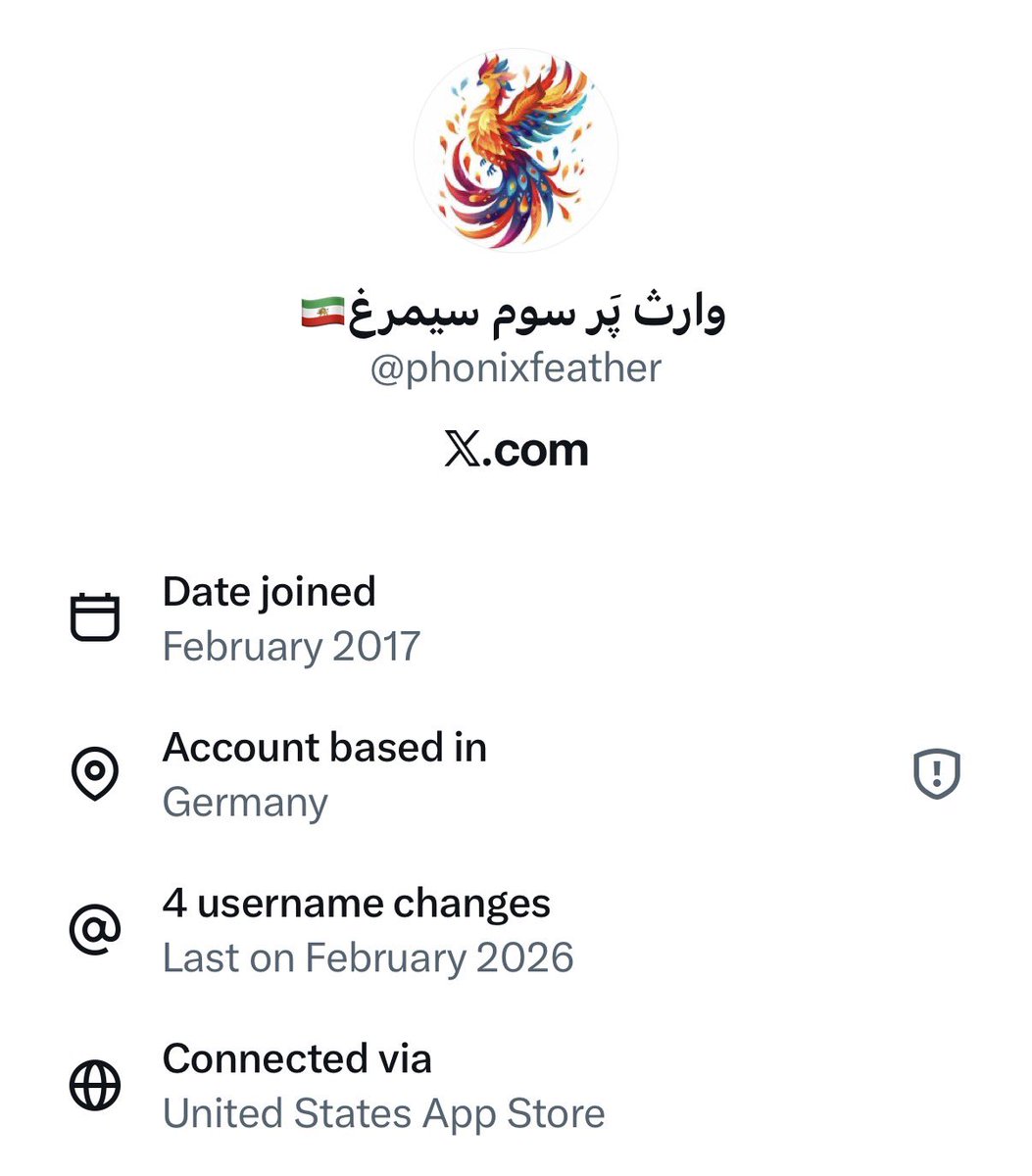 🇮🇷وارث پَر سوم سیمرغ tweet media