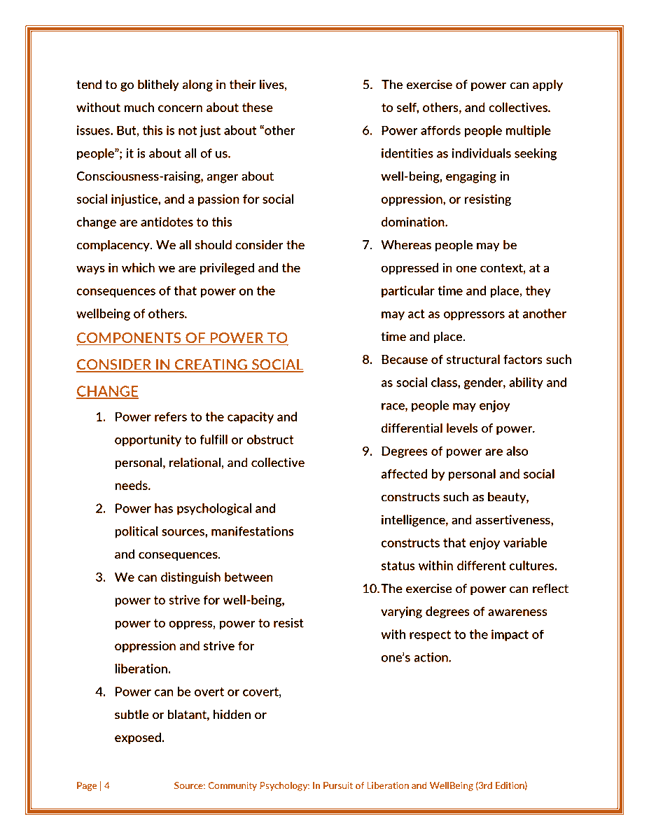 cwcskenya's tweet image. We can help facilitate others to empower themselves through interventions we help design, create, or implement - but we do not empower others.
#Power
#Privilege
#Empowerment
#CommunityPsychology