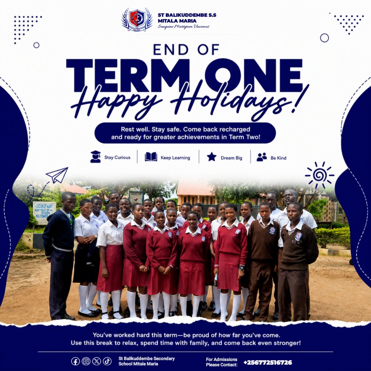 St Balikuddembe Secondary School Mitala Maria tweet media