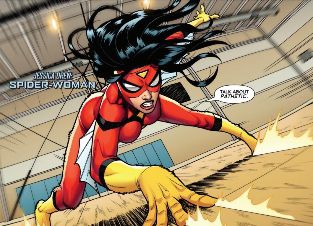 jessica drew (spider-woman) panels tweet media