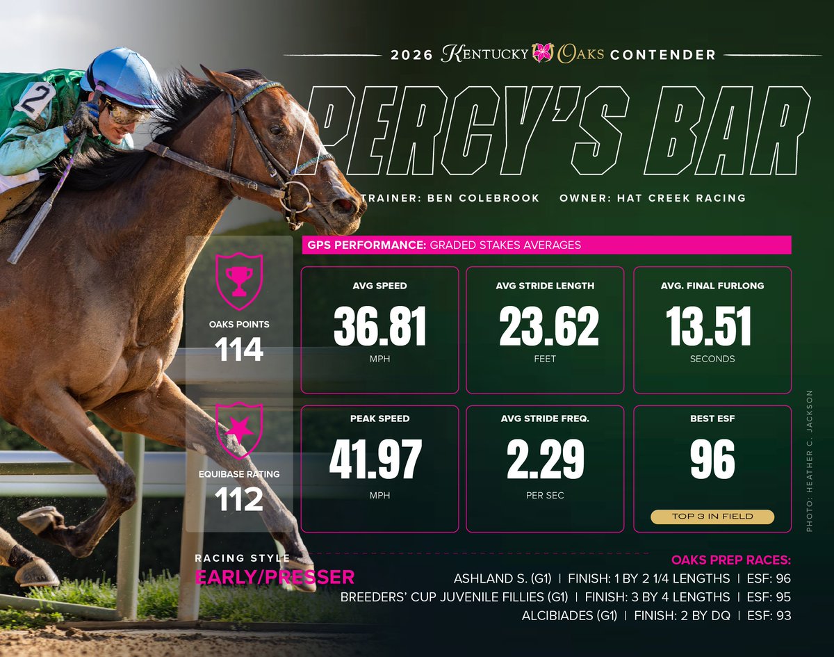 Comparing #KyOaks contenders EXPLORA, ZANY, PROM QUEEN and PERCY'S