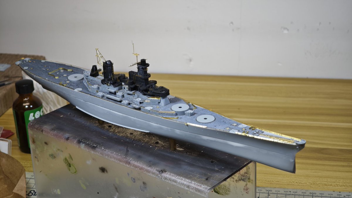 SHOKAKU_NANODAA's tweet photo. Try assembling the superstructure components.
#scalemodel #艦船模型 #700艦船 #艦船 #船模 #模型製作 #軍事模型 #模型 #微縮模型 #modelwork #modeling #ships #shipmodel #militarymodel  #miniaturemodel #700スケモ #700scale  #modelship  #USN #modelshipbuilding #scalemodelling #shipmodel https://t.co/lhMmsIimyr