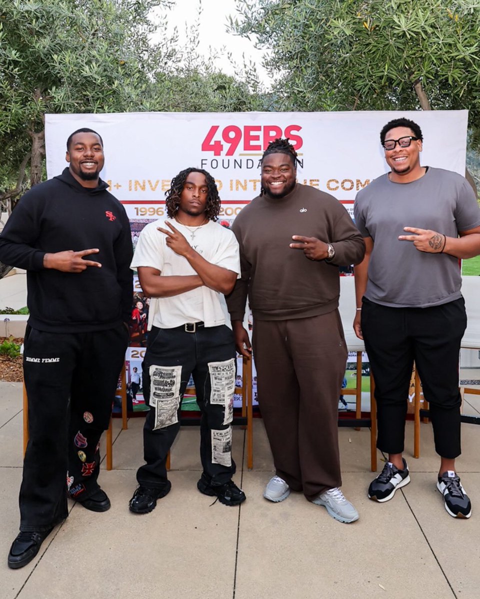 OurSf49ers's tweet image. Year 2 for Mykel Williams, Upton Stout, CJ West, and Alfred Collins: 

Say what you you want about the Niners’ drafting skills, but this group has fantastic potential 🔥