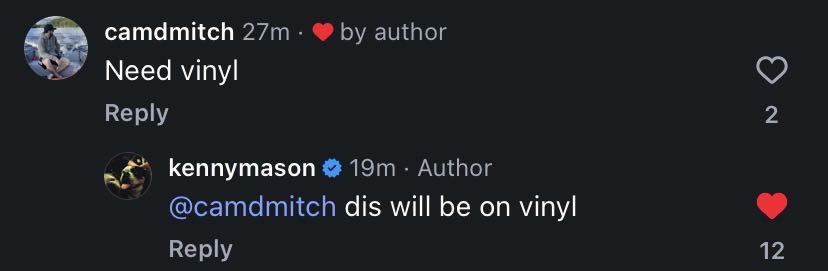 KENNY MASON BULLDAWG WILL BE ON VINYL‼️