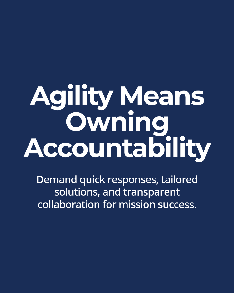 everetech's tweet photo. Small business partners built for agility don't just adapt—they own accountability. Agencies should expect rapid responses, tailored solutions, and transparent collaboration that drive mission success. Partner smarter. Comment AGILE https://t.co/9bhFDTytEm