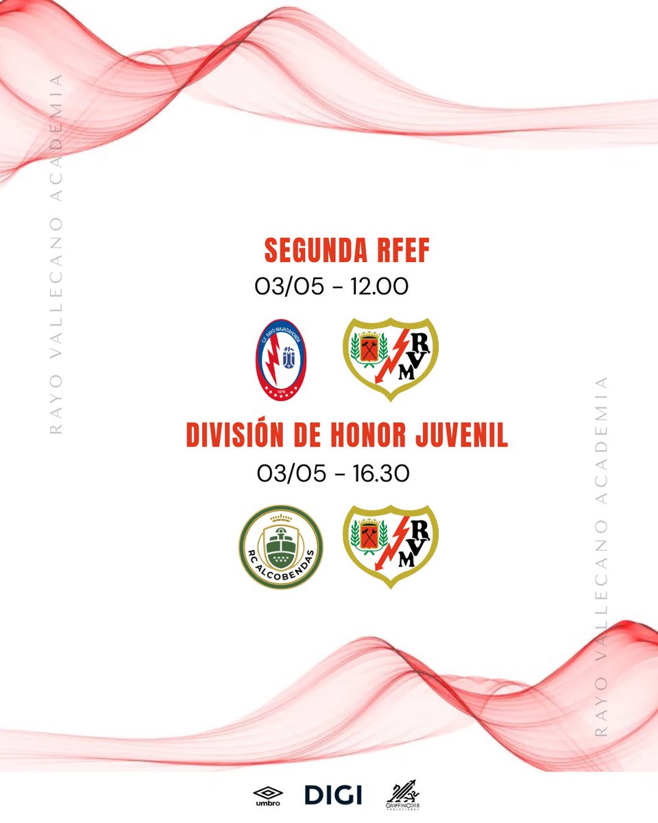 Rayo Vallecano Academia tweet media