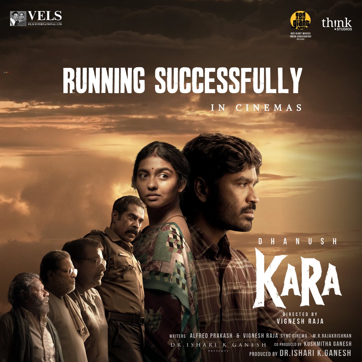 Velvaan3's tweet photo. #kara 1st Half : Fantastic first half
An emotional slow burn heist thriller.
@dhanushkraja at his acting best 
@gvprakash Morattu Sambavam
Starts with a bang.. 1st Half ends with a thrilling episode.A thrilling 2nd half. https://t.co/VjdXiJIGXM
