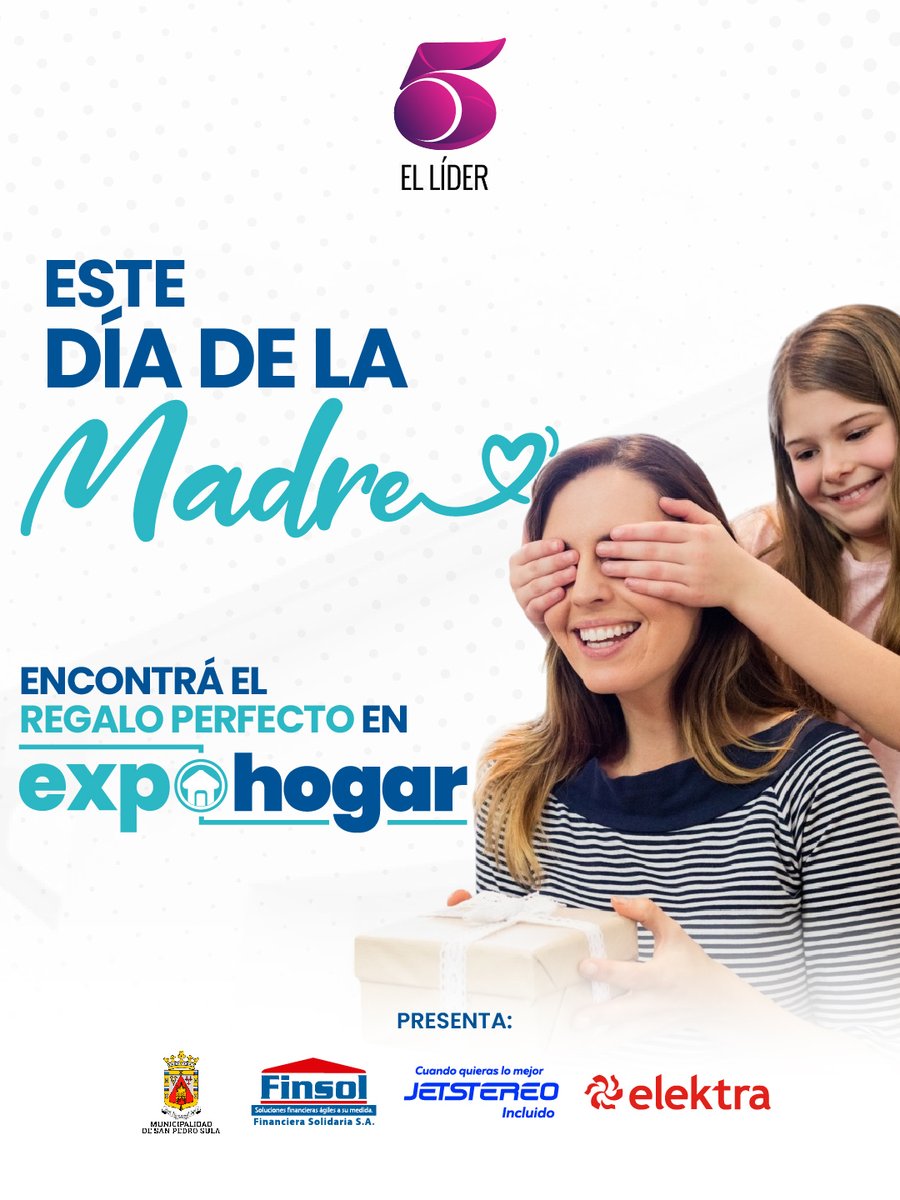 televicentrohn's tweet photo. 💛 El regalo perfecto para mamá está en #ExpoHogar 🏡✨
Electrodomésticos, muebles, decoración y tecnología + ofertas y más de L100,000 en premios 🎁
🎨 Master class, 🎡 zona kids y actividades en vivo
📍 Expocentro, SPS | 🗓️ 02 y 03 mayo | ⏰ 10AM–7PM
🎟️ Entrada GRATIS https://t.co/SH4l8X64aX