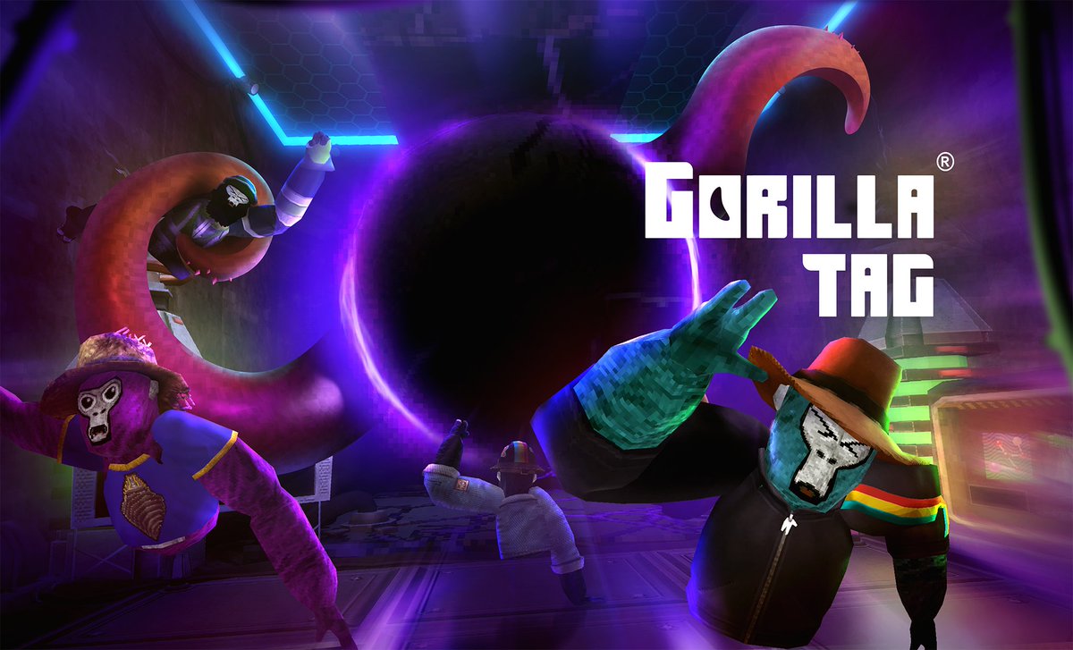 GorillaTagVR's tweet image. 🧙‍♂️ New cosmetics have been added to City! Who gnomes what might be in there?  

⛏️ New statues, additional friend slots, and more have been added for VIM’s!  

🔎 Artifact Event starts May 2nd 11AM PST What could Gorilla Corp be doing with that thing?

#vr #gorillatag #gaming