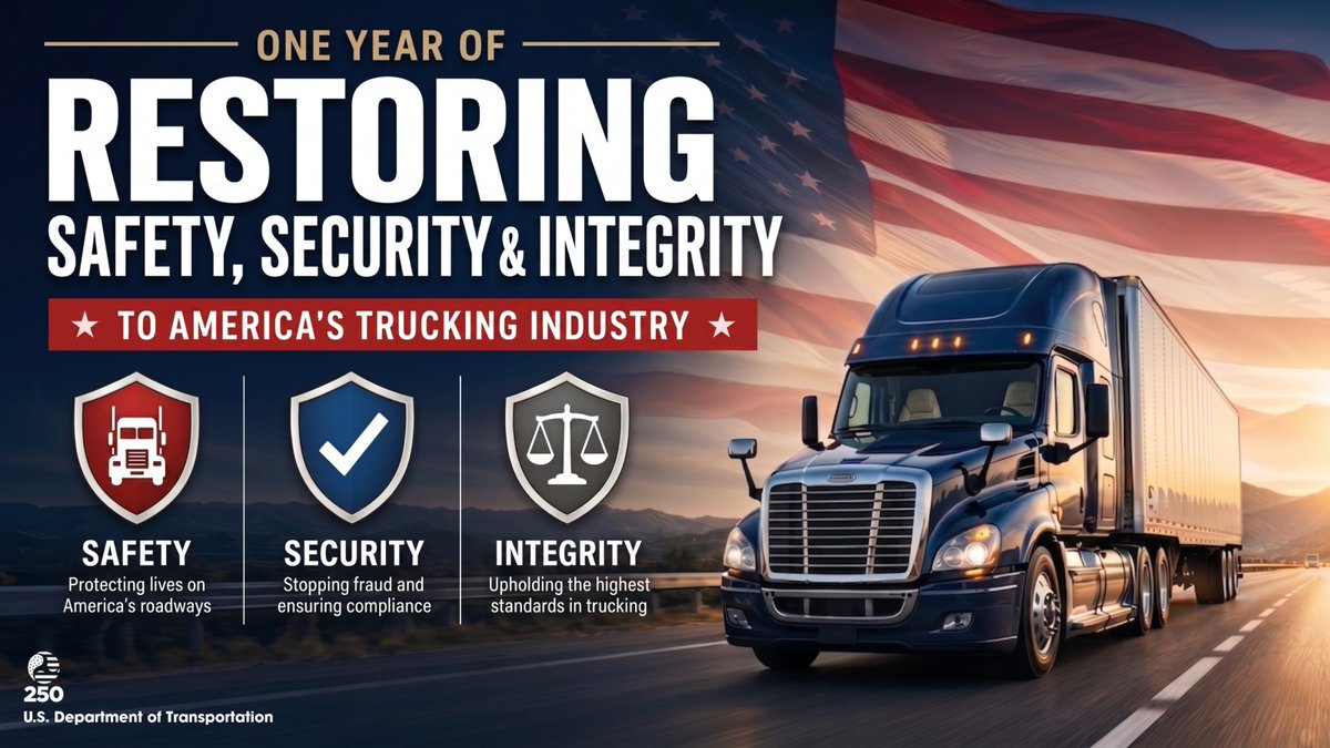 U.S. Department of Transportation tweet media