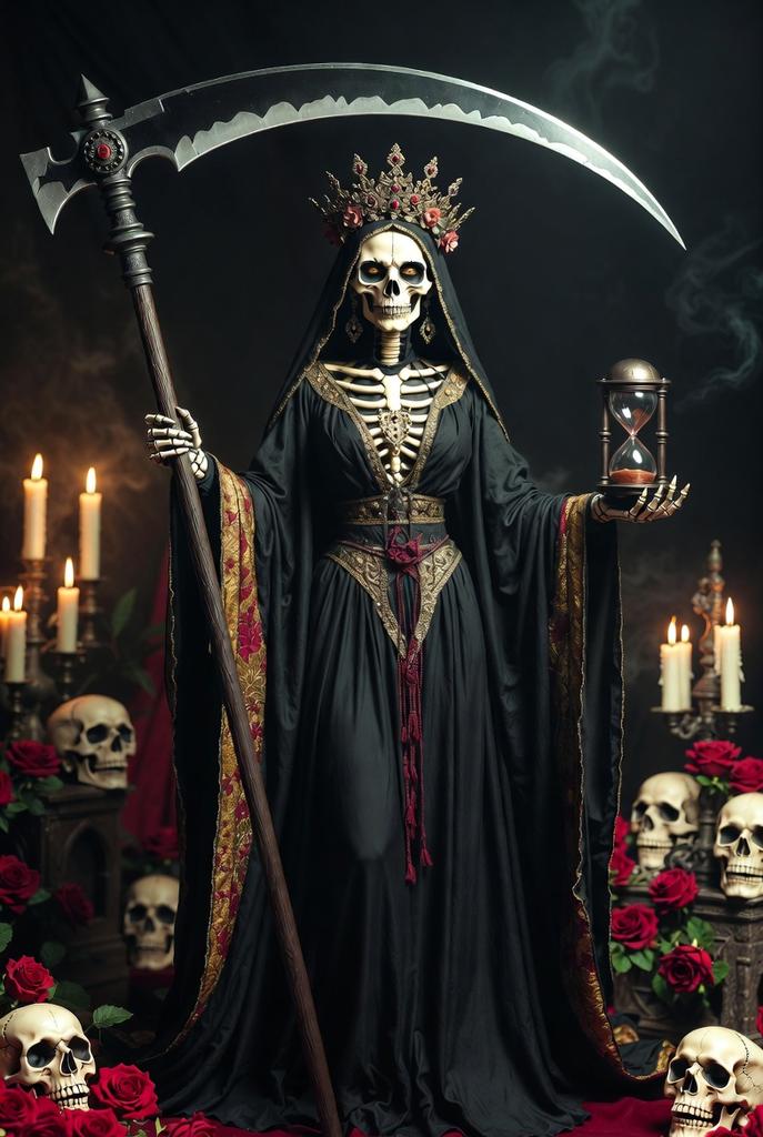 My Santa muerte tweet media
