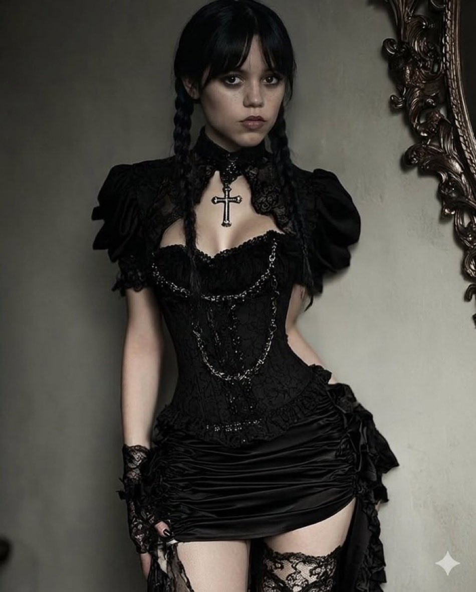 🖤🔪Wednesday Addams🔪🖤 💖💙Enid Sinclair💙💖 tweet media