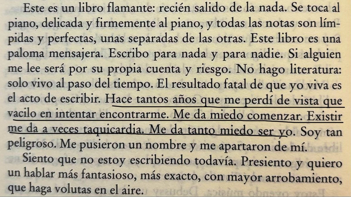 Un soplo de vida. Clarice Lispector.