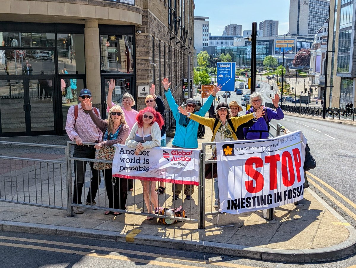 Fossil Free WYPF tweet media