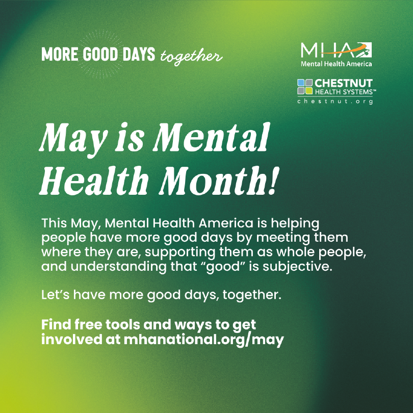 Chestnut Health Systems tweet media