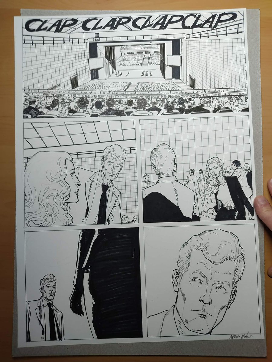 marcofodera's tweet image. SOLD!  #comics #originalart #genova #originalpage