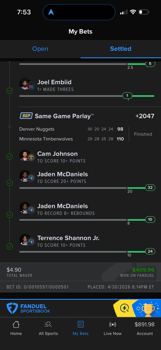 RuppWorker's tweet photo. @CodyBrownBets Bet Protect is so clutch https://t.co/xim3zyl6kk
