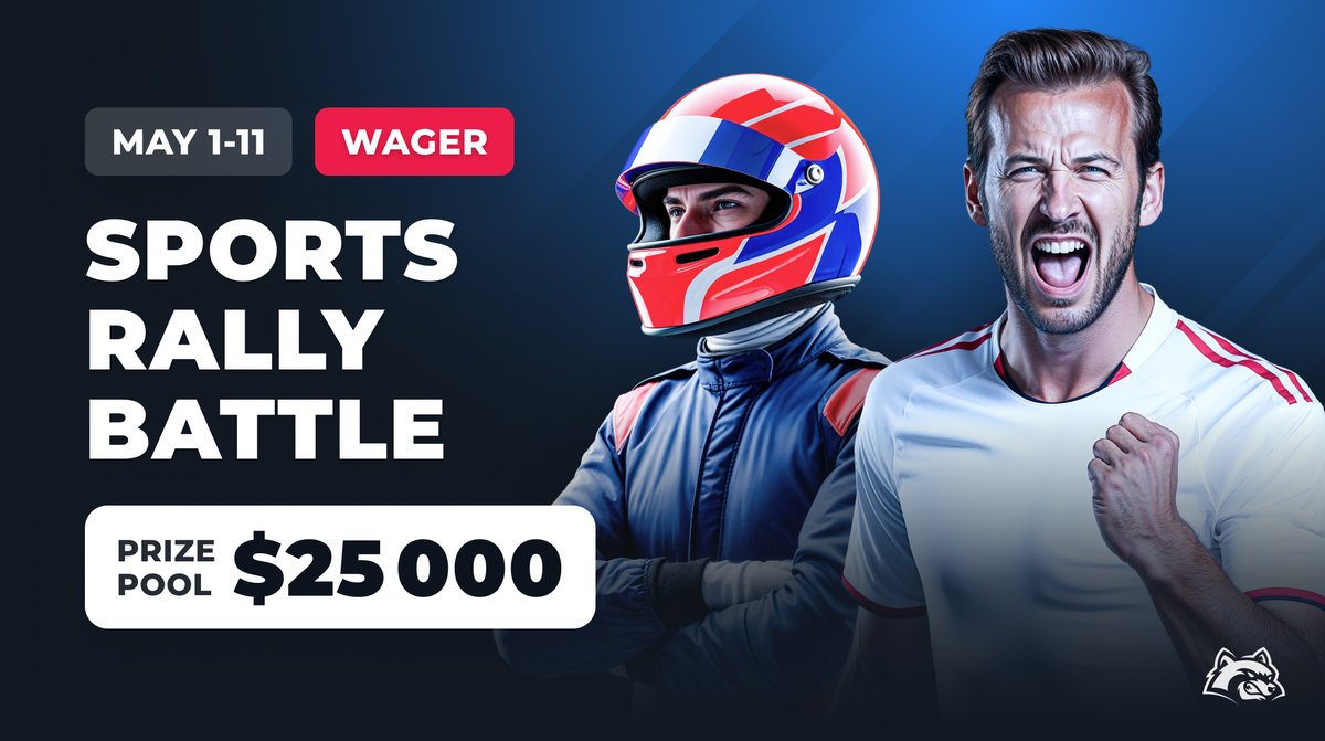betfury_gaming's tweet image. $25 000 is ready to be shared! Join the #Sports Rally
#Battle🏏 betfury.tv/Sports-Rally-B…

Bet on any #sports until May 11 &amp;amp; click ❤️ below if you
want to get into the Battle leaderboard!
