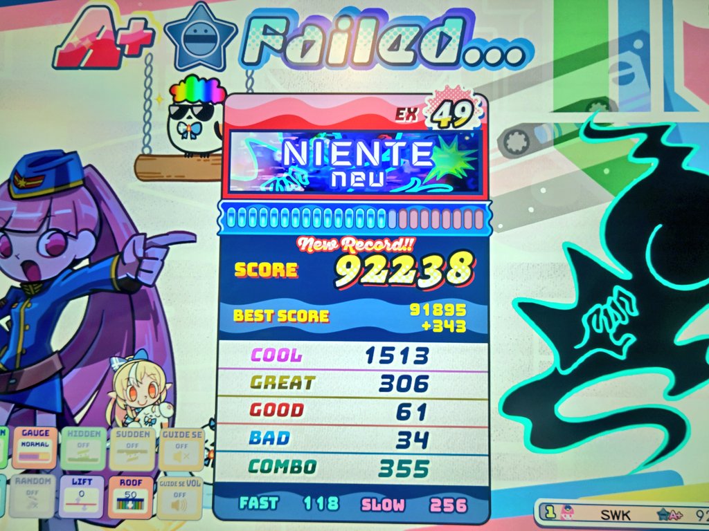 SWK(ｻﾜｷ)@音ゲー垢 tweet media