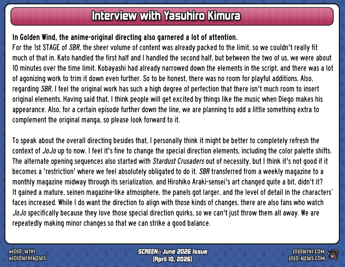JoJo's Bizarre Encyclopedia tweet media