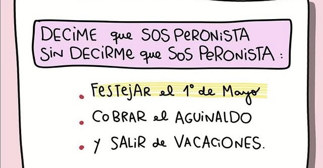 Feliz día peronchada!