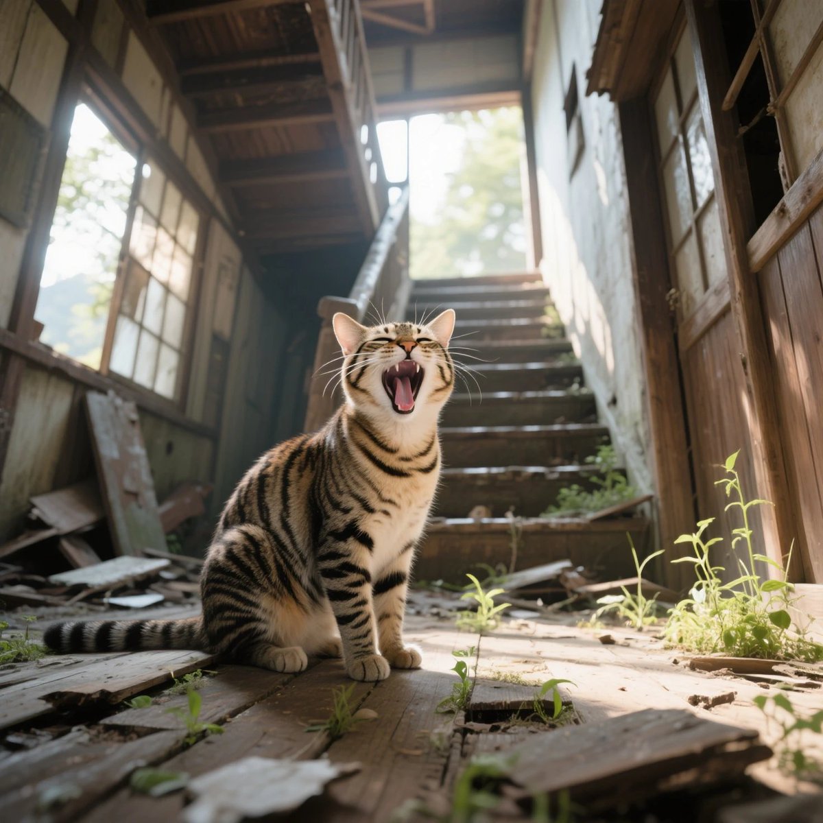 Stay_Mellow's tweet photo. 生成AIであろうと、やっぱ猫は可愛い。 https://t.co/lr33gJpc7w