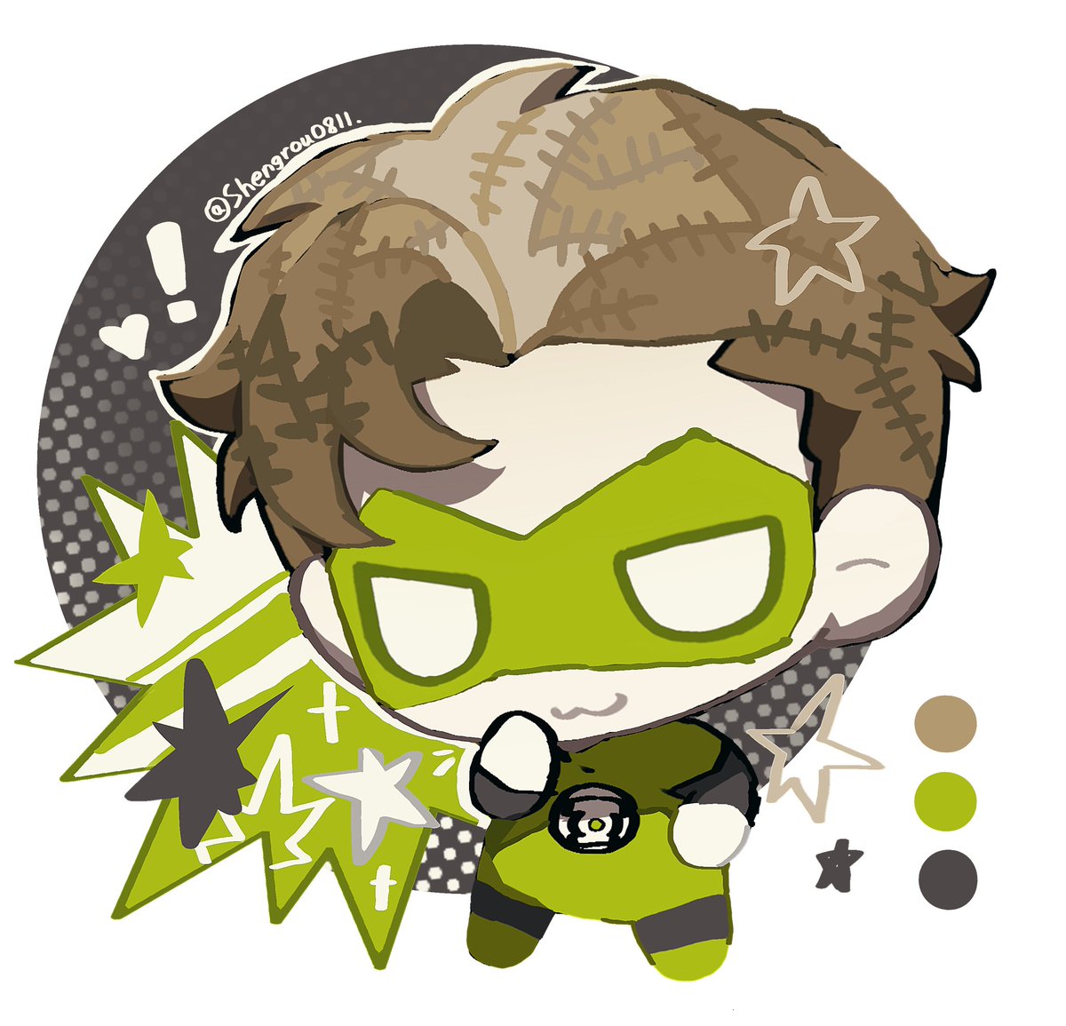 Just a green apple.😋😋🤤
#dc
#HalJordan 
#GreenLantern