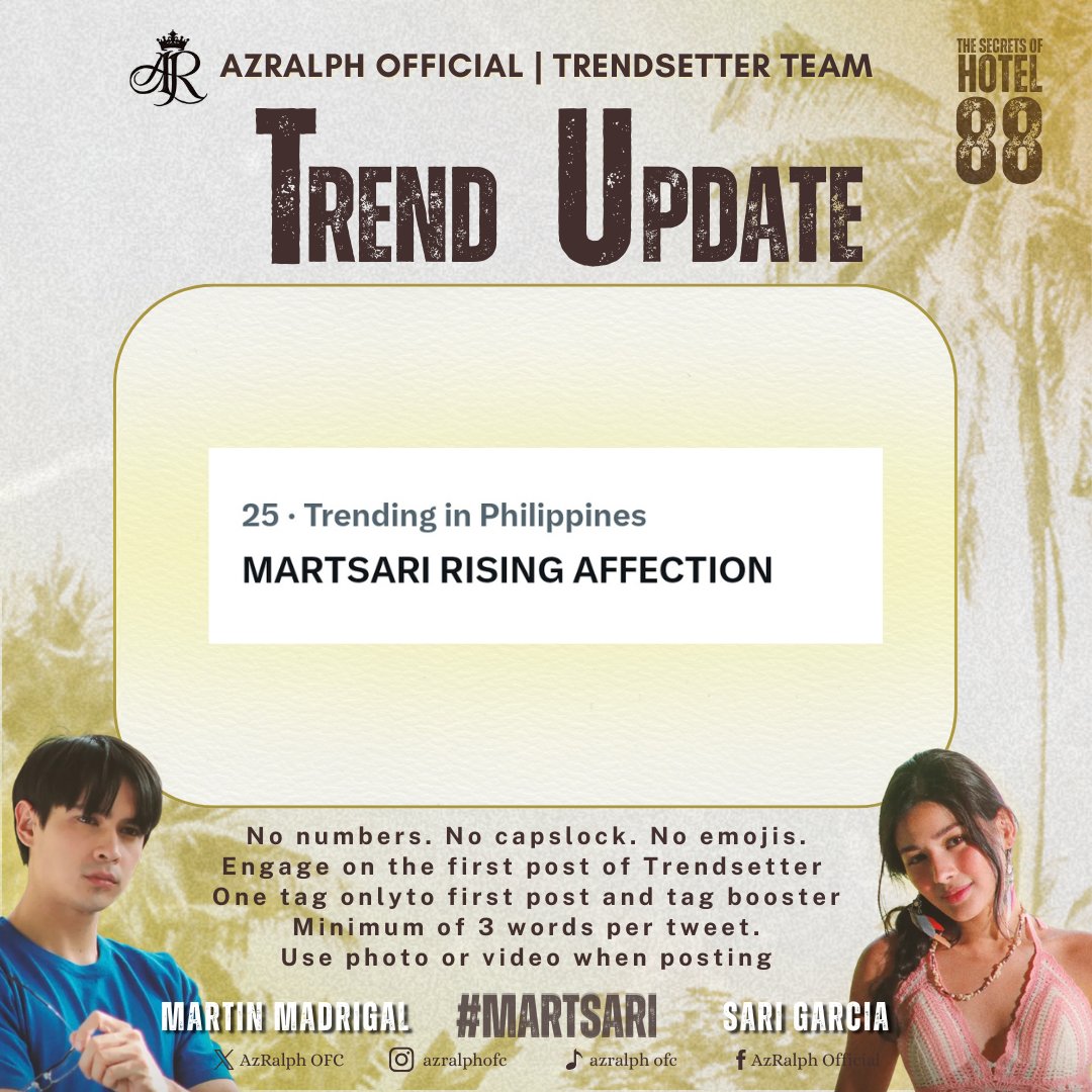 AZRALPH TRENDSETTER tweet media
