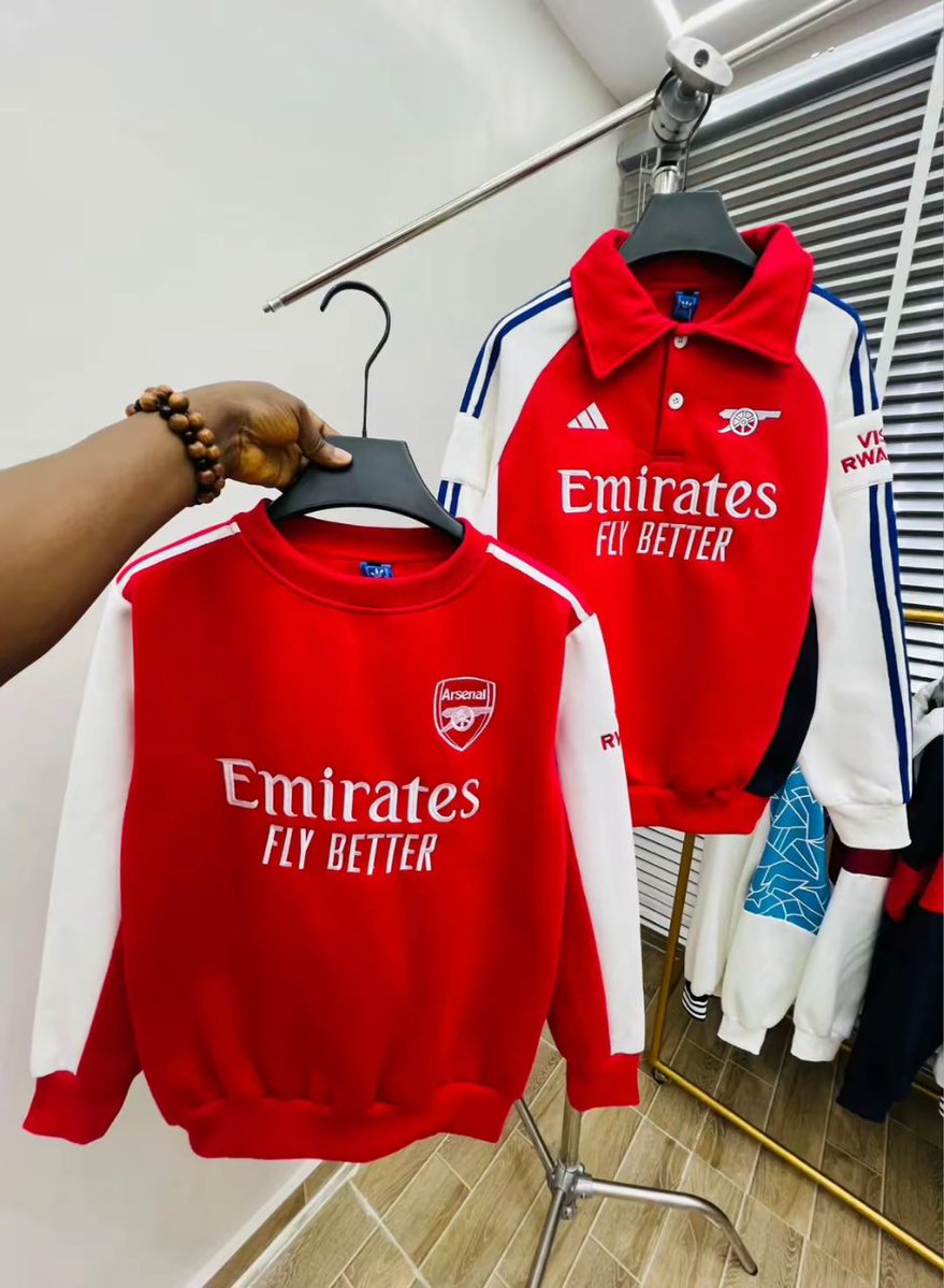 New Arrival😍🥰💃🏻

Arsenal Sweat shirt  now available 
Size X to 3XL

Kindly repost and drop dm🥰😍