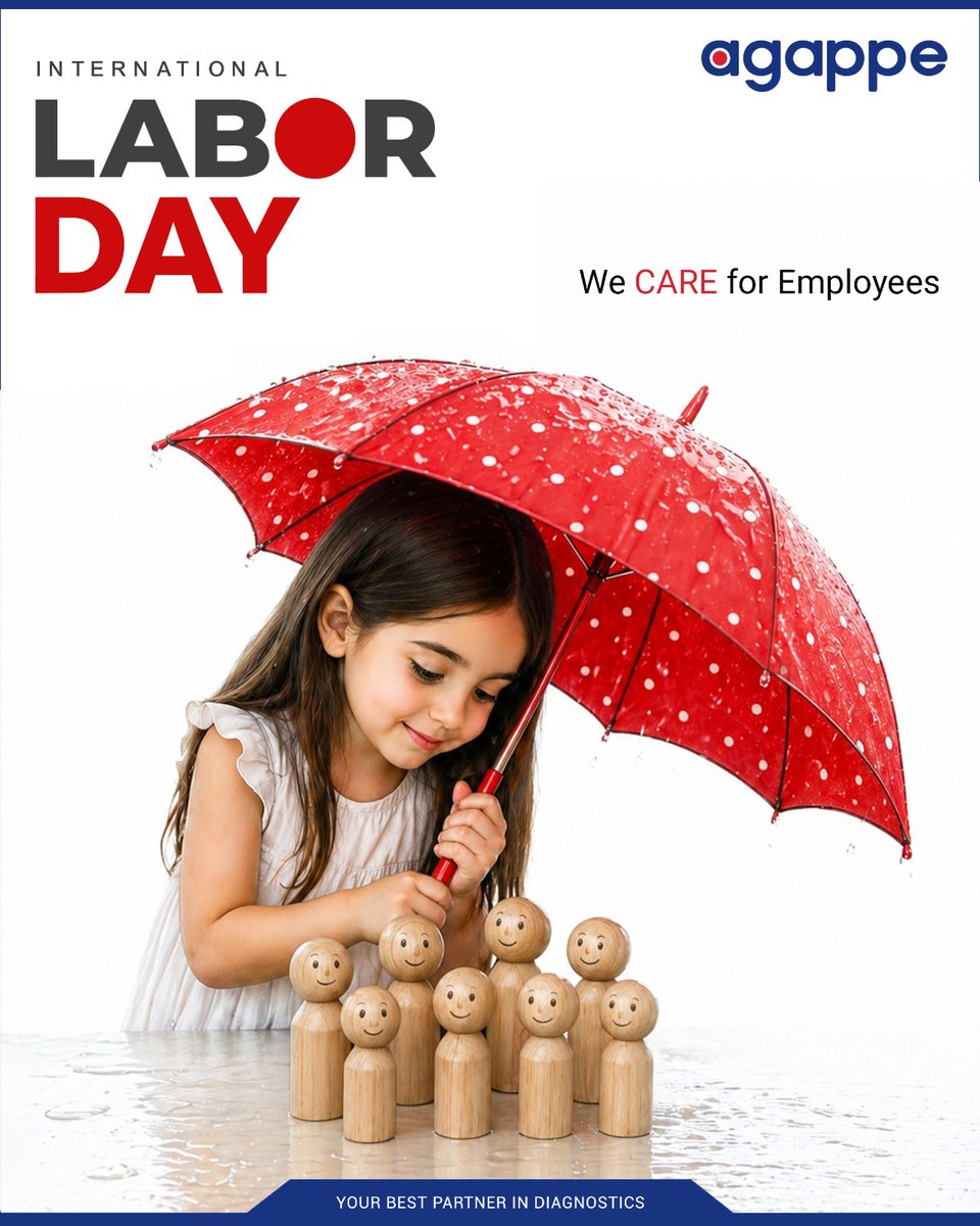 agappeltd's tweet image. This Labor Day, we celebrate the hands that build, care, and make a difference every single day. ❤️
Because behind every success is a team that deserves protection, respect, and appreciation.

At Agappe, we care for employees—today and always.

#LaborDay #WeCare #agappe