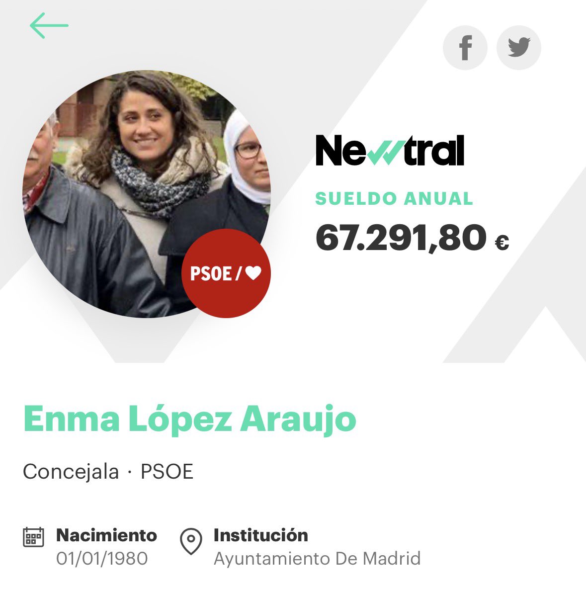 <a href="/EnmaLopez/">Enma López</a> Que os den mucho porculo “obreros”