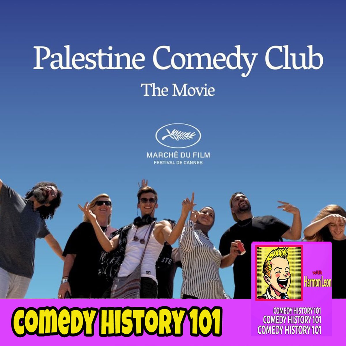 harmonleon's tweet image. I just interviewed the director and producer of the new documentary, Palestine Comedy Club - for Comedyhistory101 Podcast

The episode will drop on Monday @comedyhist101  
podcasts.apple.com/us/podcast/com…

#podcast #podcasting #comedy #comedypodcast #palestinecomedy #palestinecomedyclub