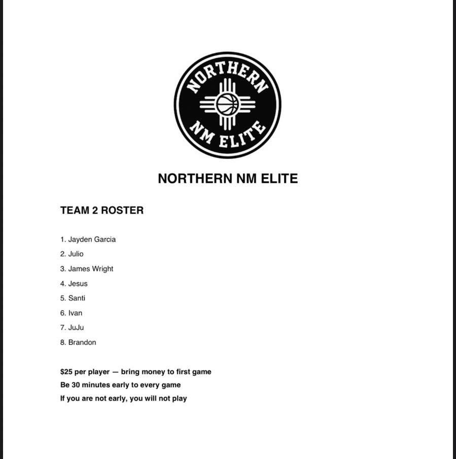 Jameswrightm's tweet image. Tournament this weekend on santa fe @Coach_JNunez @PrepHoops_NM