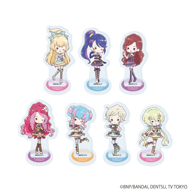 アイカツスターズ スクールドレス プロモ ✨好評発売中✨ 「アイカツスターズ！」 アクリルぷちスタンド 04