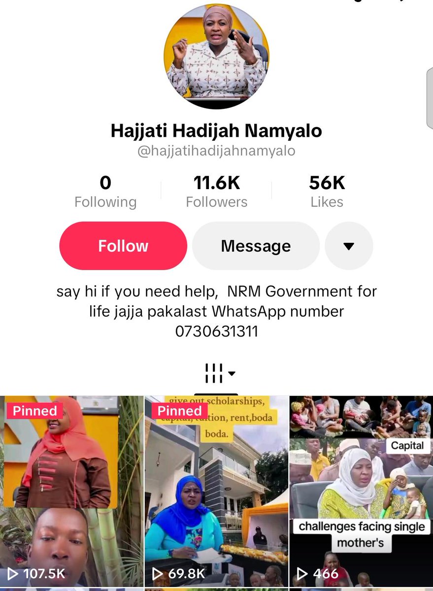 Office of the National Chairman NRM tweet media