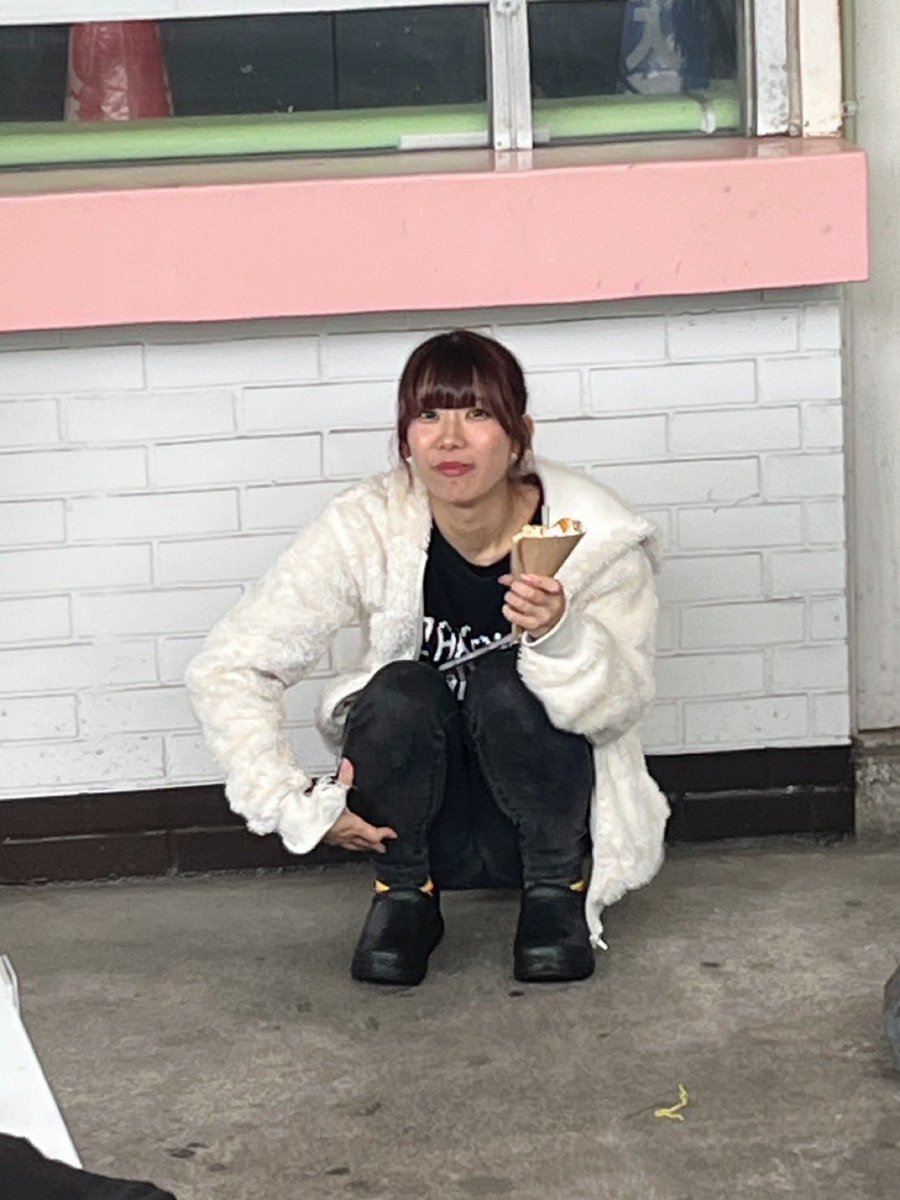 平塚競輪場まで中華そば髙野の出店お手伝いに行ってました！ 雨だっ