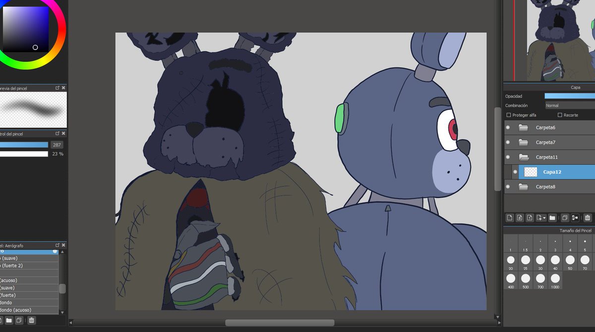 Pixelbonnie2's tweet photo. Hace años no hacia un dibujo de fnaf enserio https://t.co/yZvtSOLgeS